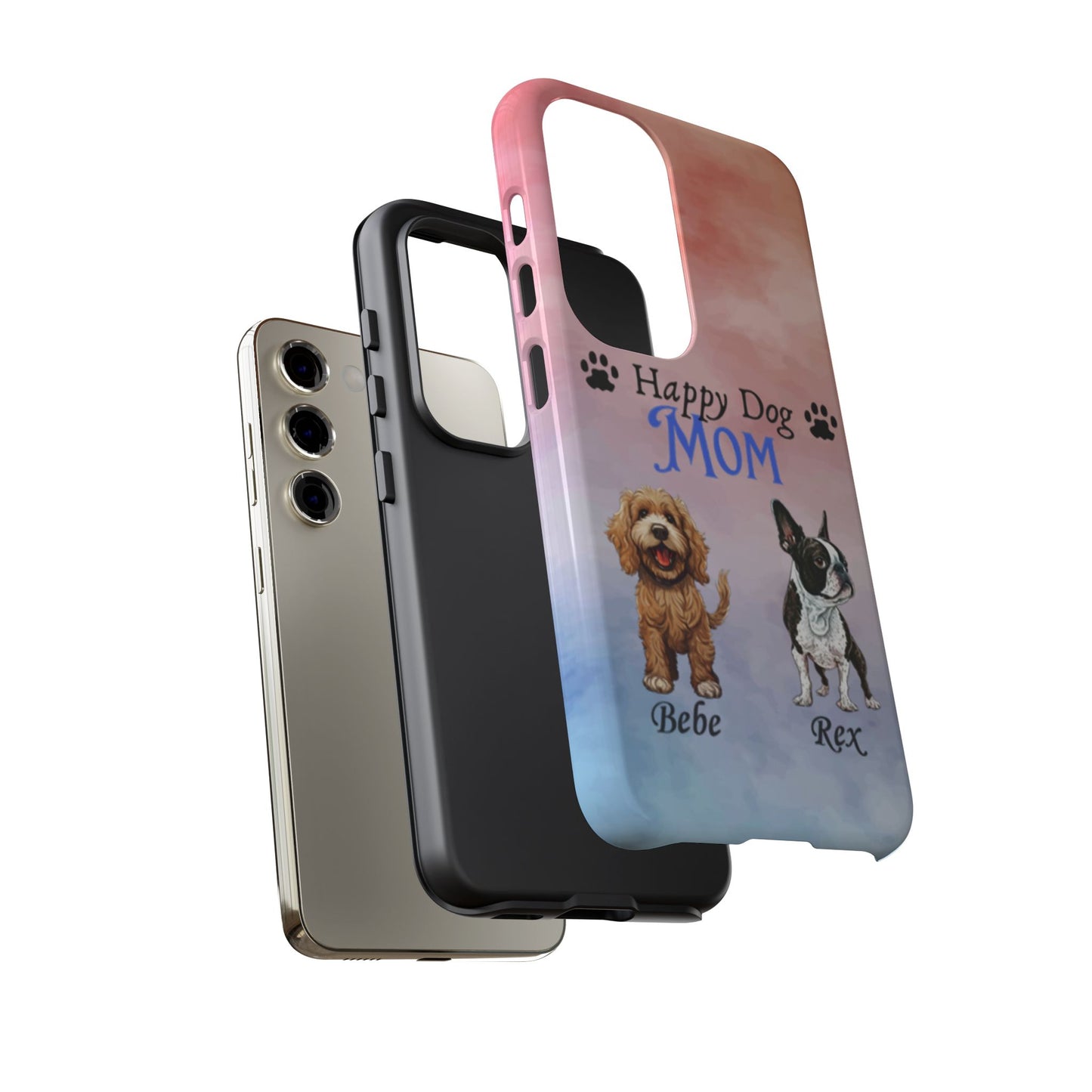 Dog Mom - Personalized - Whimsical Phone Cases - Mother's Day