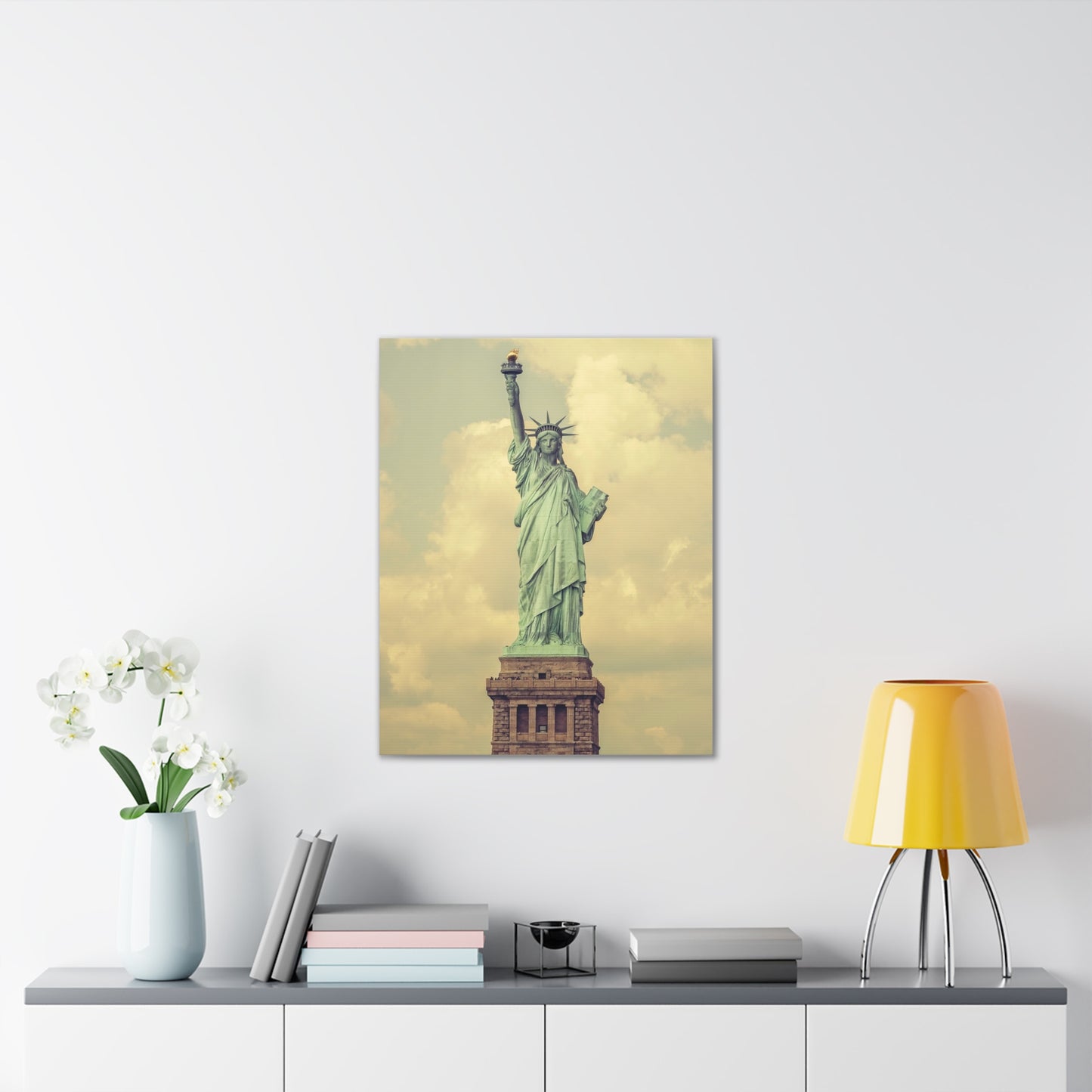 Statue of Liberty - Canvas Stretched, 0.75"