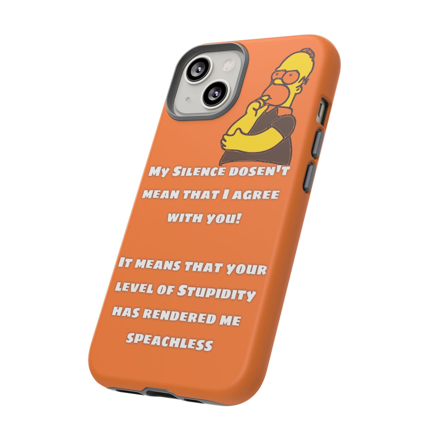 My Silence - Tough Cases - Whimsical Phone Cases