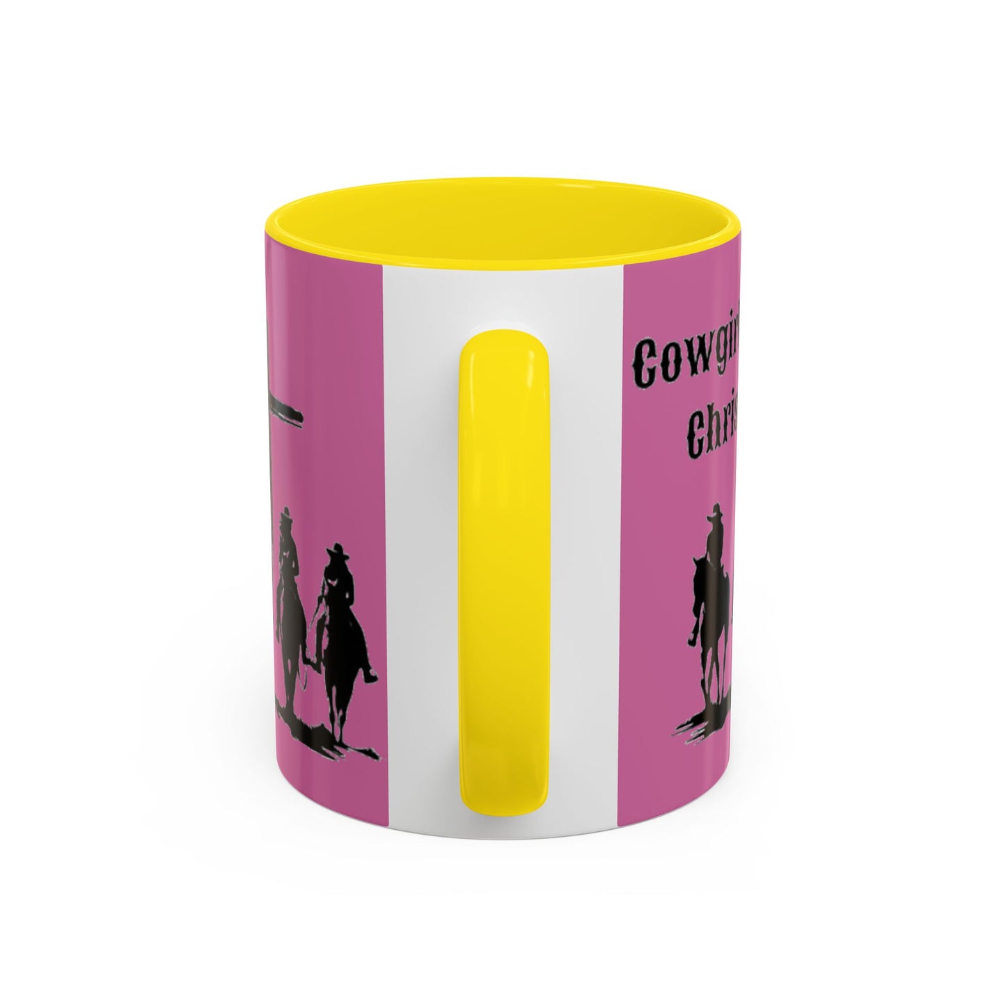 Cowgirl for Christ - Accent Coffee Mug (11, 15oz) - Easter - Mother's Day