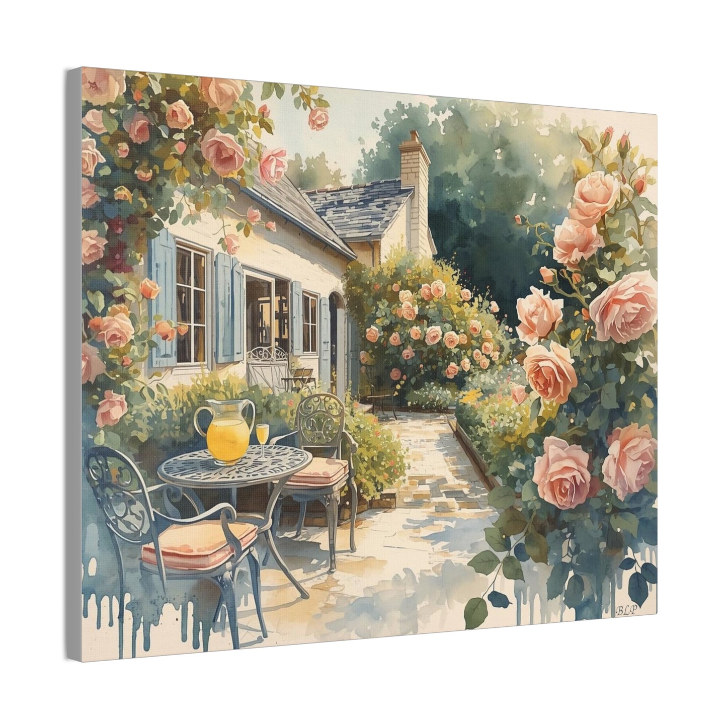 Lemonade on the Patio - Canvas Stretched, 0.75" - 2026 Wall Art Places