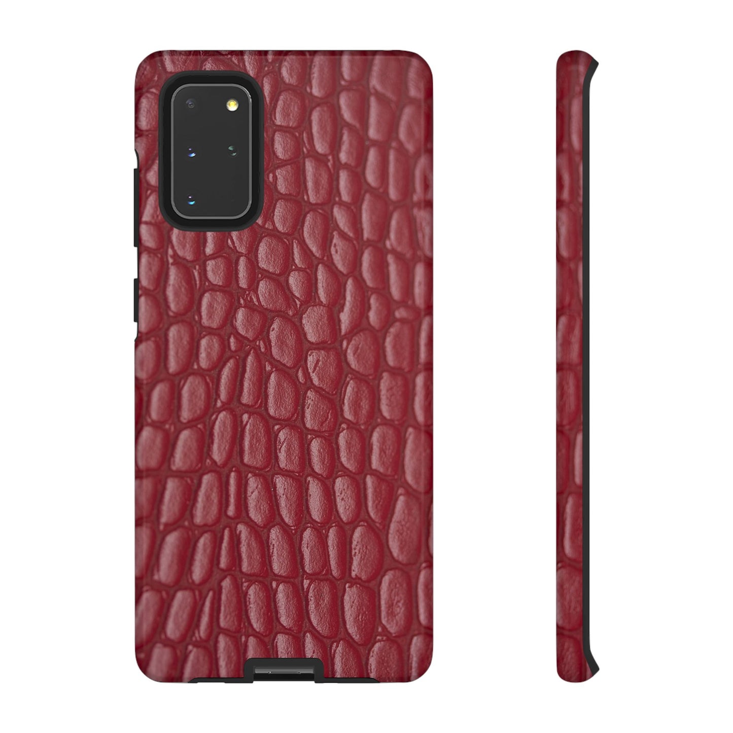 Red Leather - Tough Cases - Whimsical Phone Cases