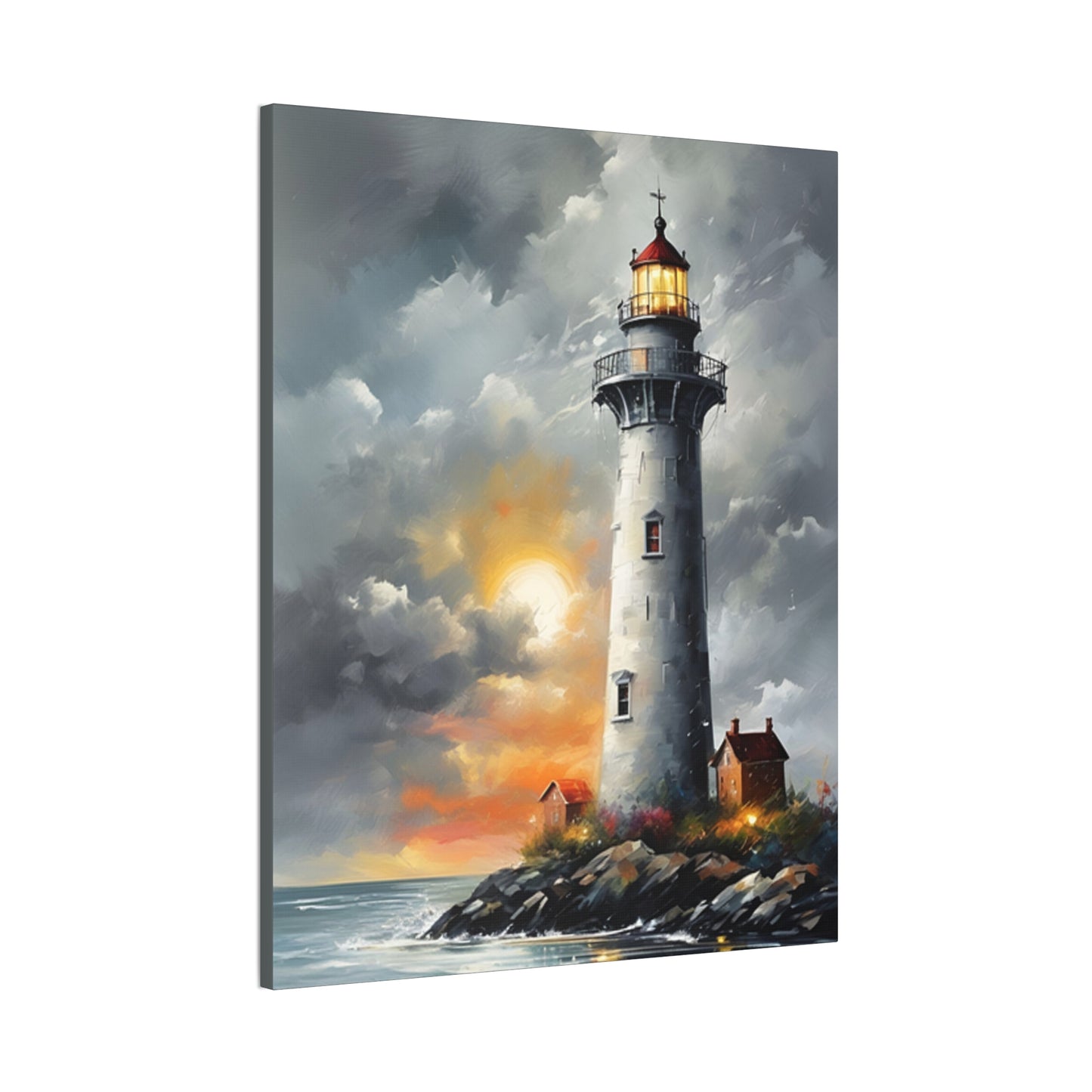 Light House - Canvas -Stretched, 0.75"