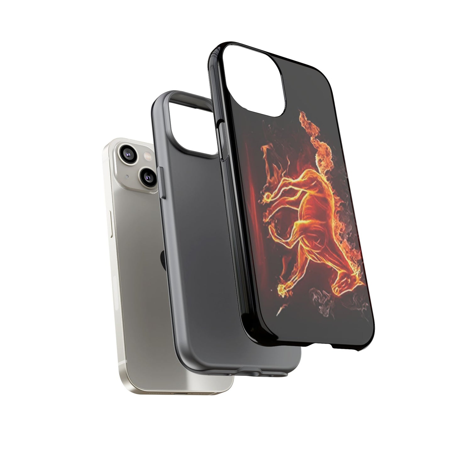 Burning Horse - Whimsical Phone Cases