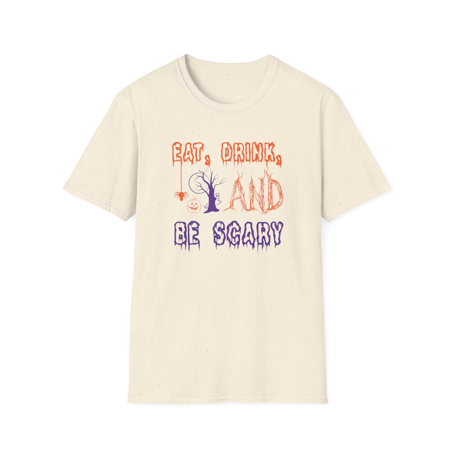 Be Scary - Unisex Softstyle T-Shirts - Halloween