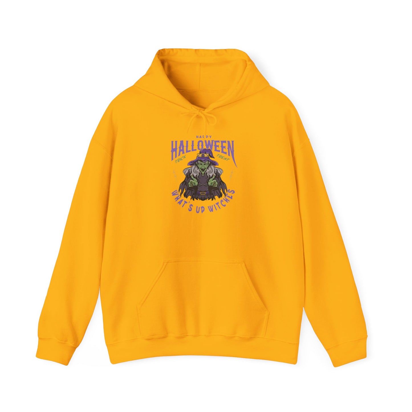 What's up witches - Unisex Heavy Blend™ Hooded Sweatshirt - Halloween