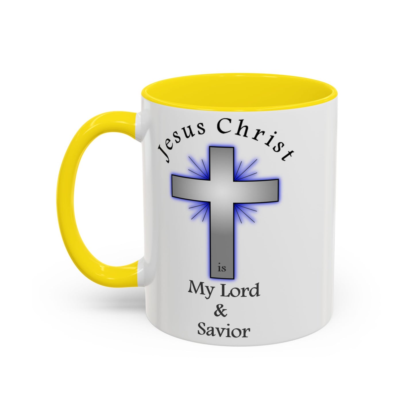 My Lord and Savior - Accent Coffee Mug (11, 15oz) - Easter - Mother's Day - Father's Day