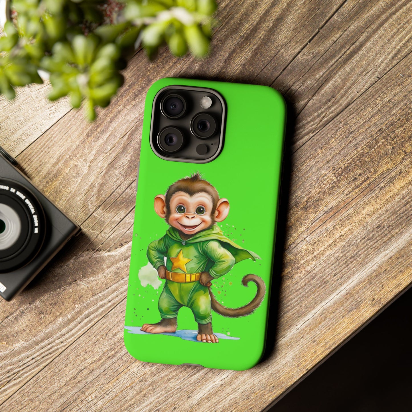 Super Chimp - Tough Whimsical Phone Cases