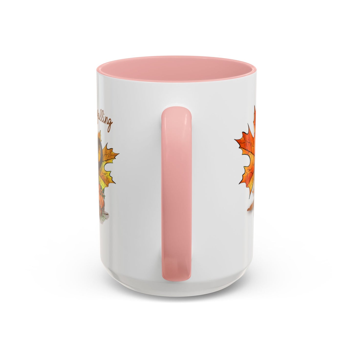 Leaves - Accent Coffee Mug (11, 15oz)