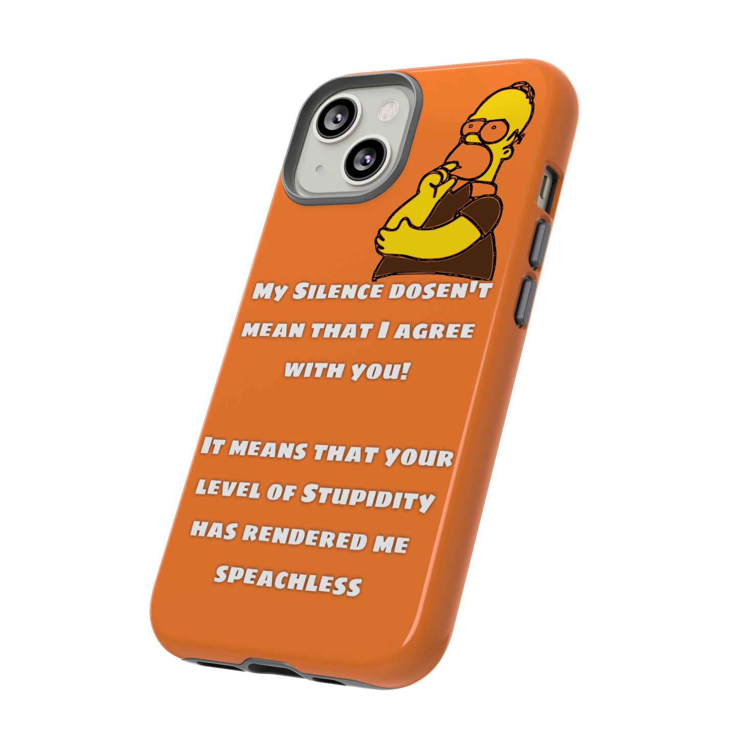 My Silence - Tough Cases - Whimsical Phone Cases