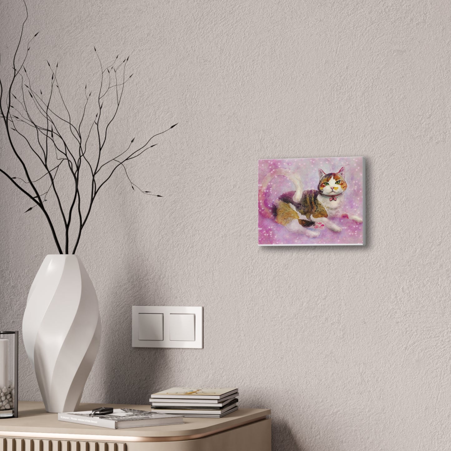 Pretty Kitty - Canvas Stretched, 0.75"