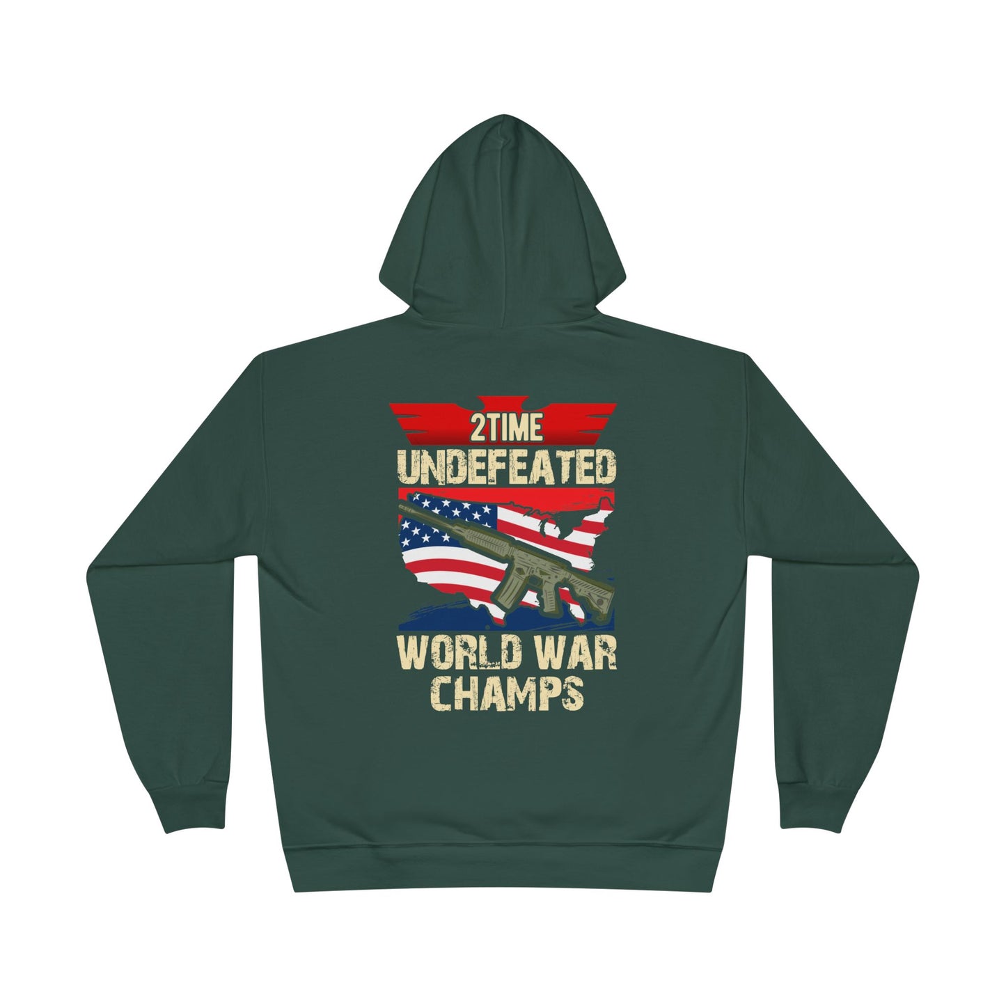 Military - Veteran - Unisex EcoSmart® Pullover Hoodie Sweatshirt