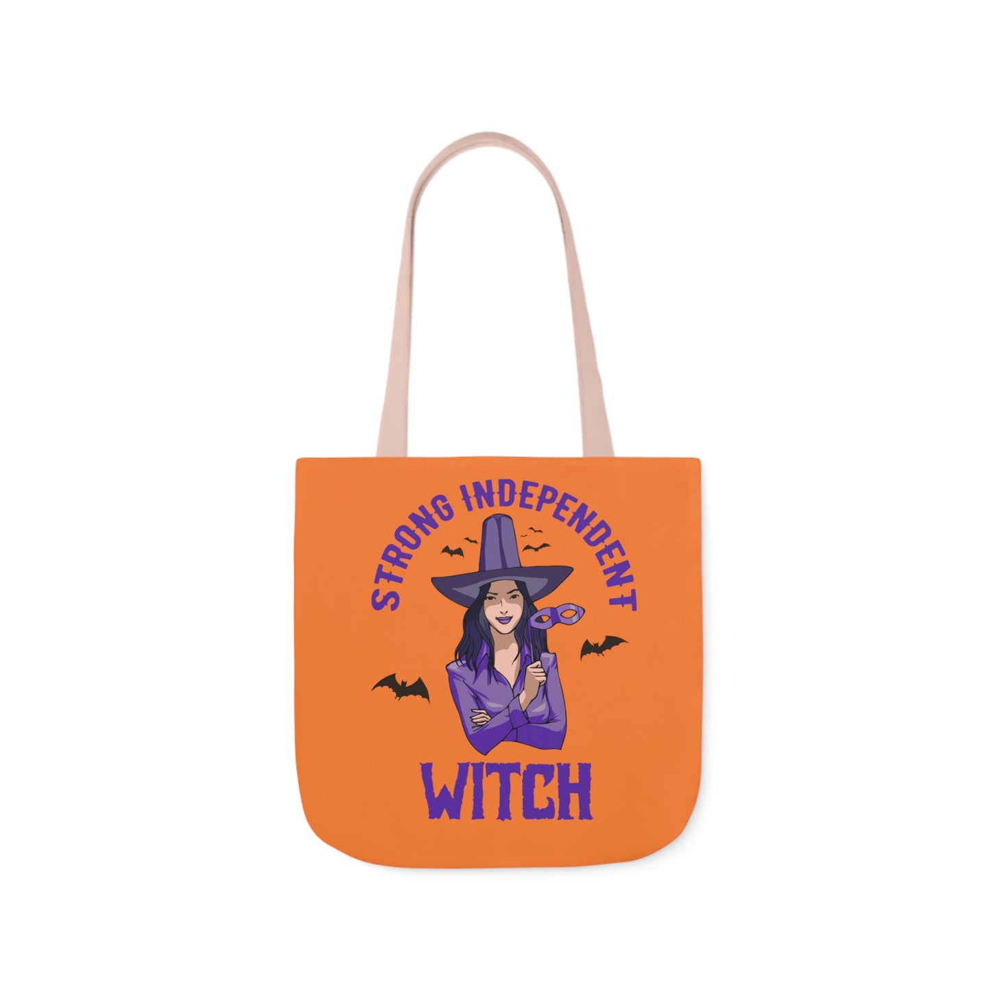 Strong - Canvas Tote Bag, 5-Color Straps - Halloween