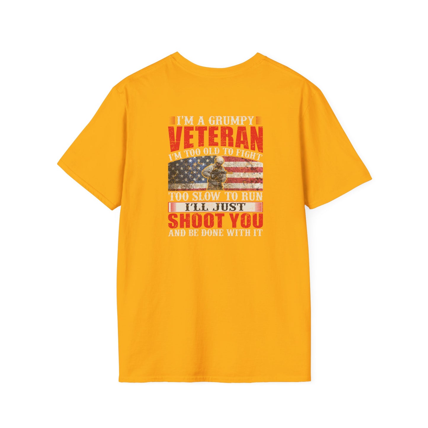 Military - Veteran - Unisex Softstyle T-Shirt