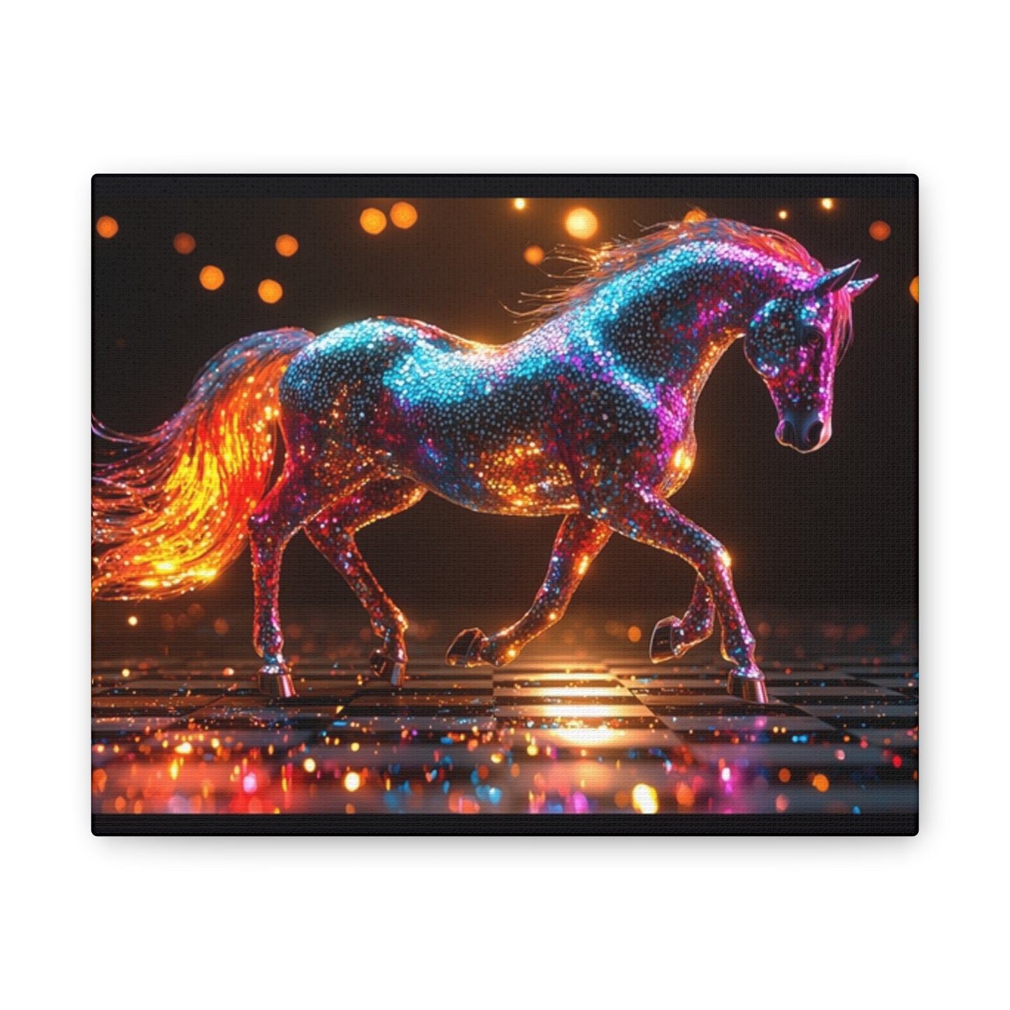 Bling Stallion - Canvas Stretched, 0.75"