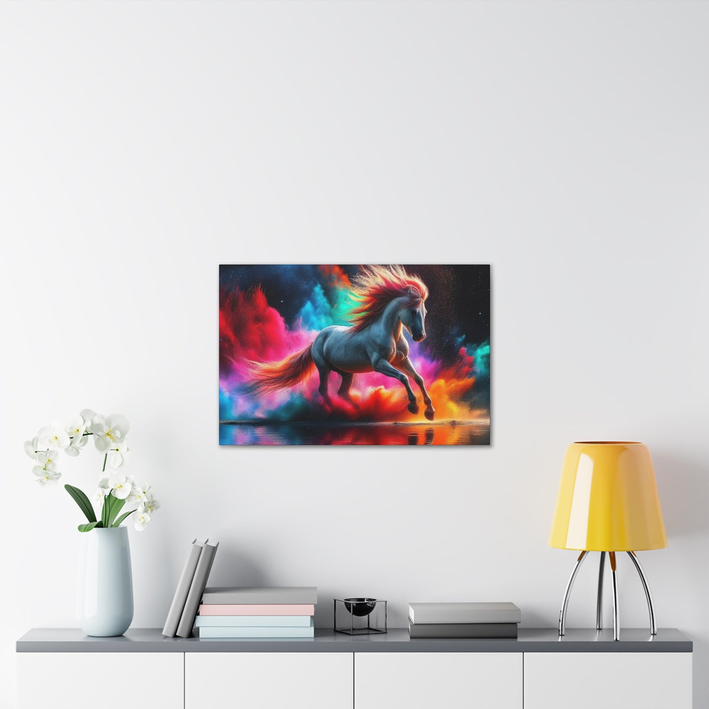 Colorful Horse - Canvas Stretched, 0.75"