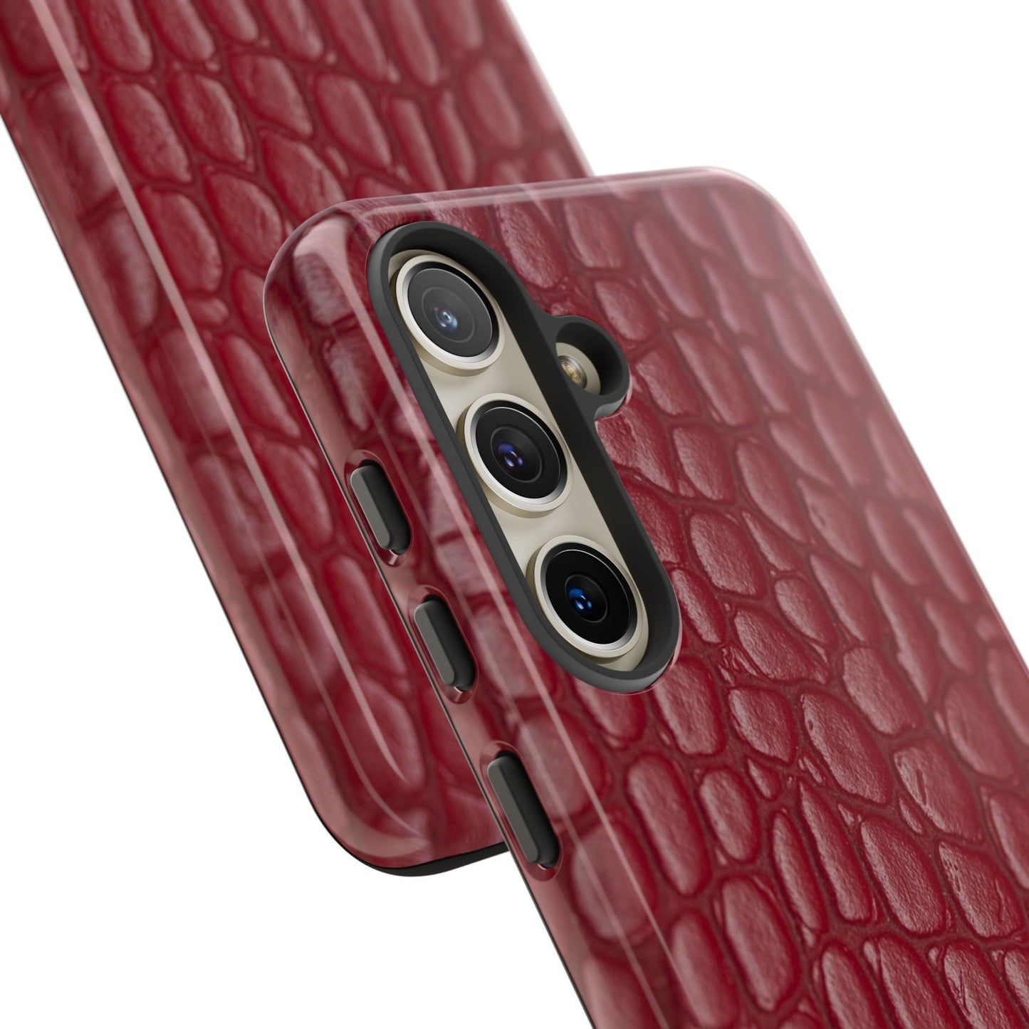 Red Leather - Tough Cases - Whimsical Phone Cases