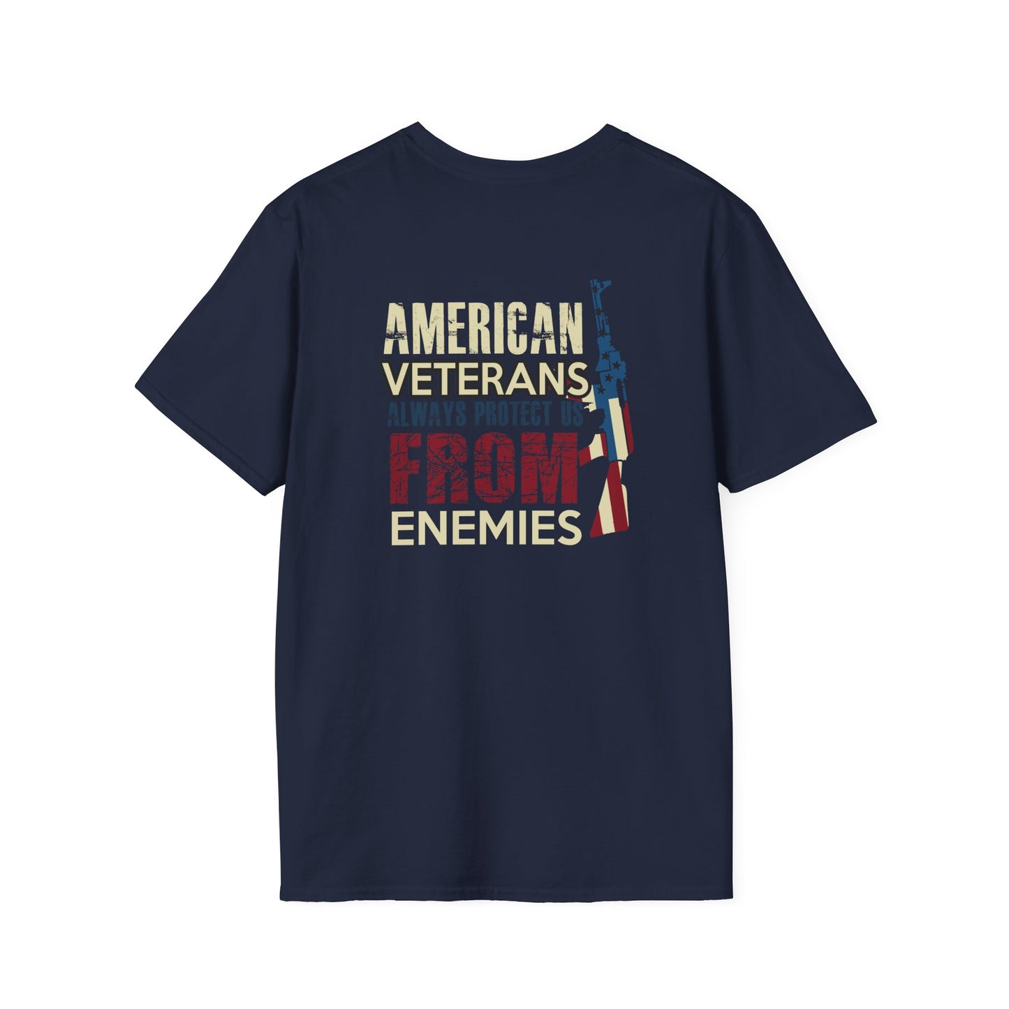 Military - Veteran - Unisex Softstyle T-Shirt