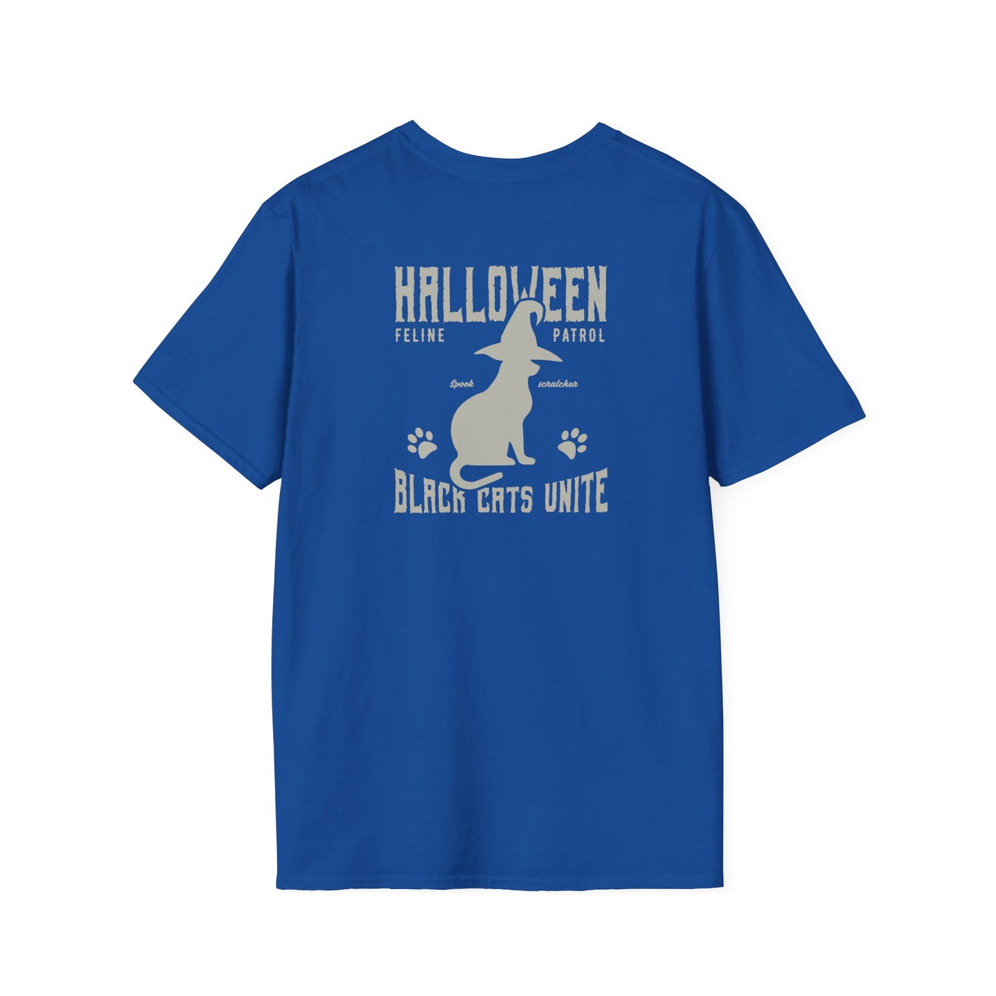 Feline Patrol - Unisex Softstyle T-Shirt - Halloween