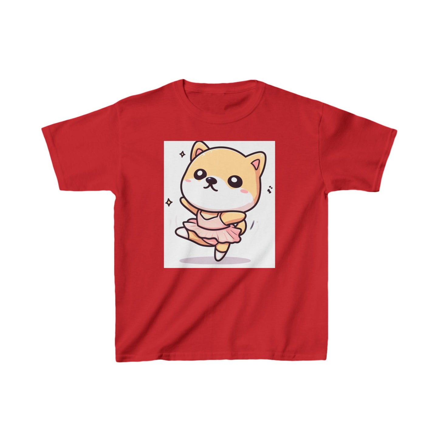 Kids - Dancing Kitty -  Heavy Cotton™ T-Shirt