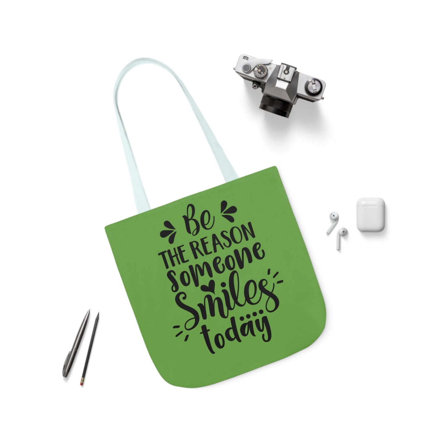 Be the Reason - Canvas Tote Bag, 5-Color Straps