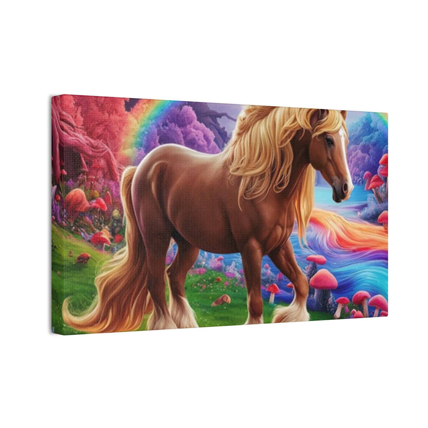 Colorful Horse - Canvas Stretched, 0.75"