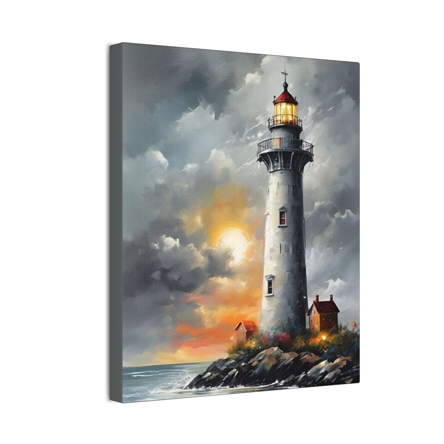 Light House - Canvas -Stretched, 0.75"