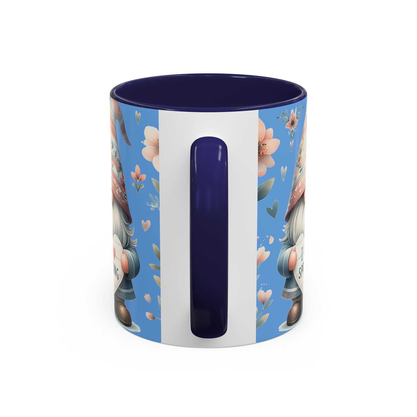 I Love Spring - Accent Coffee Mug (11, 15oz)