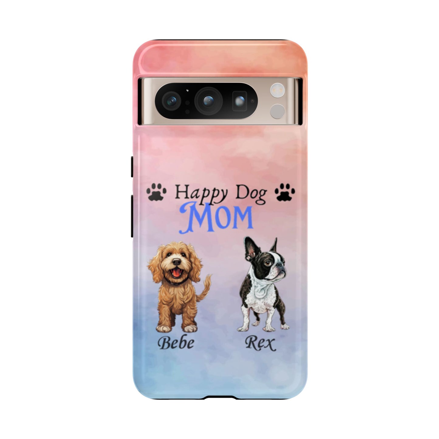 Dog Mom - Personalized - Whimsical Phone Cases - Mother's Day