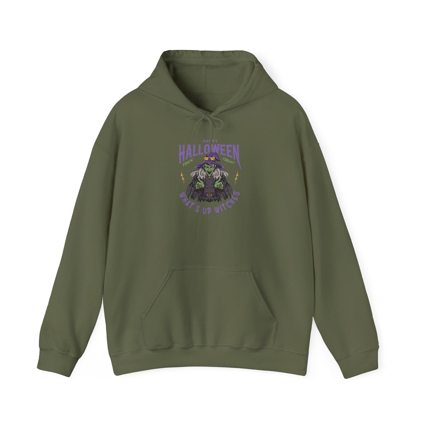 What's up witches - Unisex Heavy Blend™ Hooded Sweatshirt - Halloween