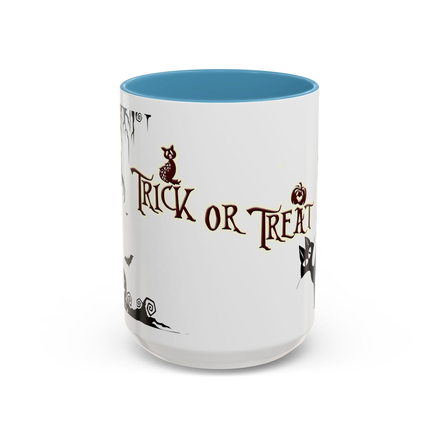 Trick or Treat -Accent Coffee Mug (11, 15oz) - Halloween