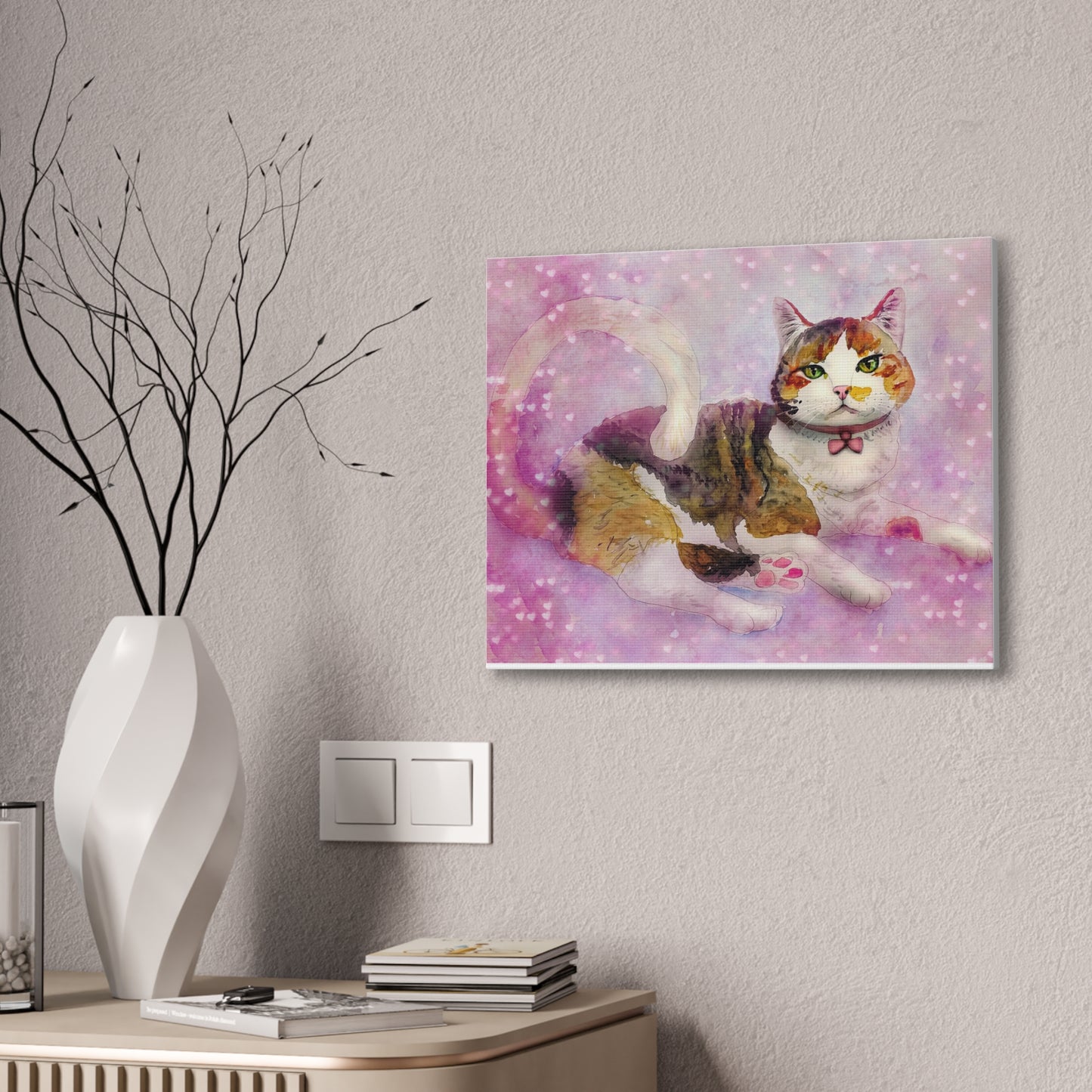 Pretty Kitty - Canvas Stretched, 0.75"