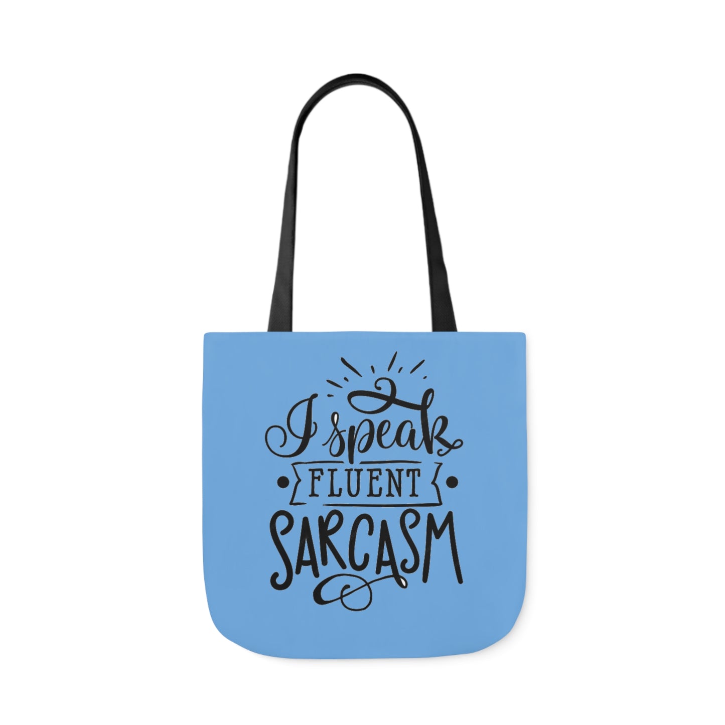 I Speak - Canvas Tote Bag, 5-Color Straps