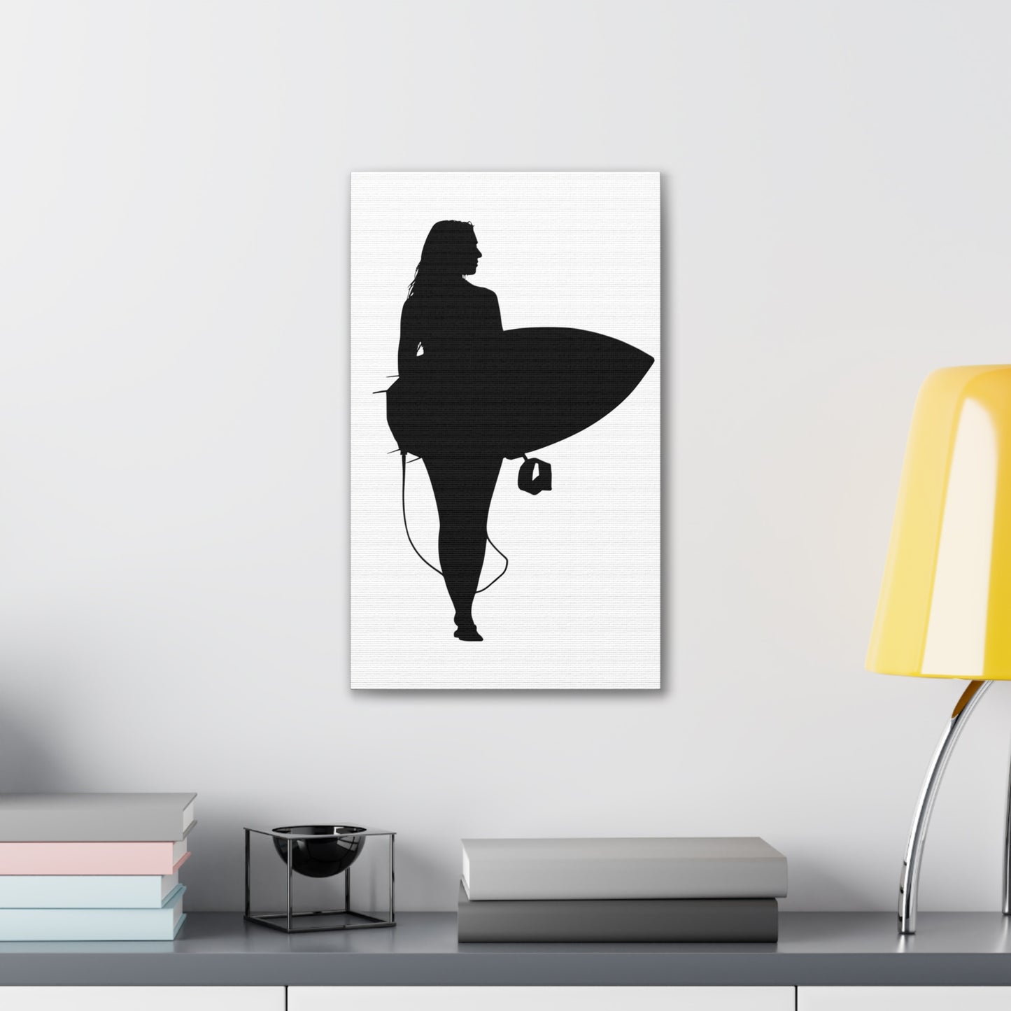 Surfer Girl - Canvas Stretched, 0.75"