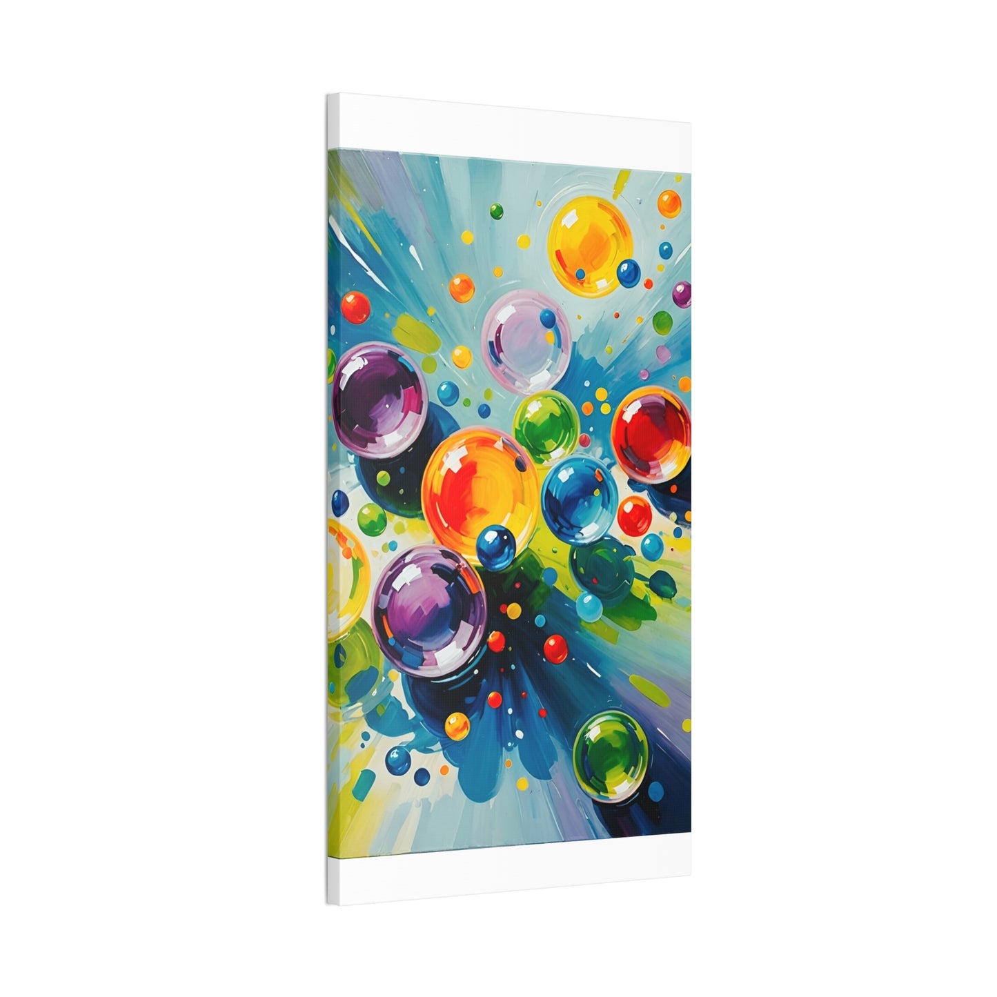 Colored Balls - Canvas Stretched, 0.75"