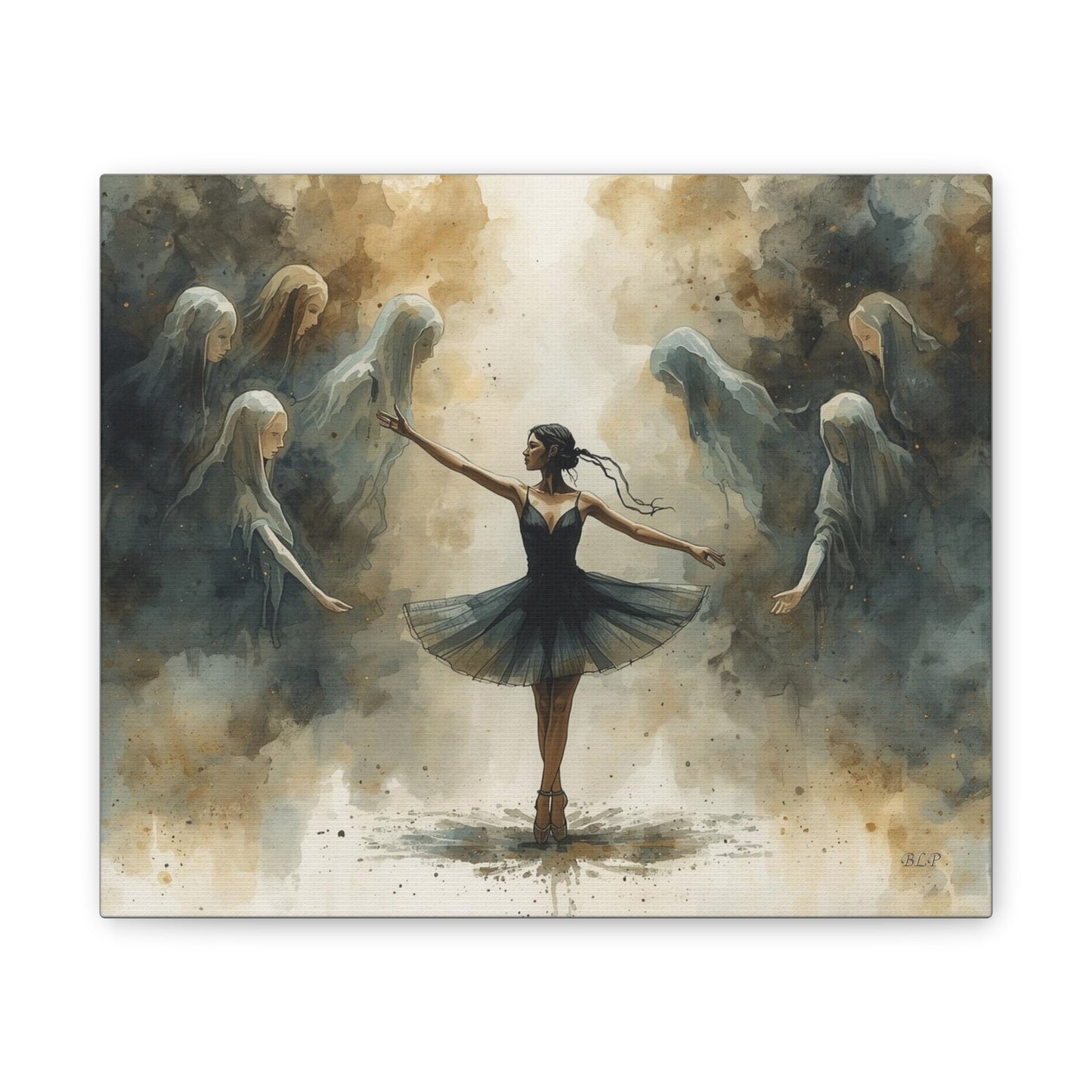 Haunted Ballerina - Canvas Stretched, 0.75" - Wall Art 2026 - Individuals