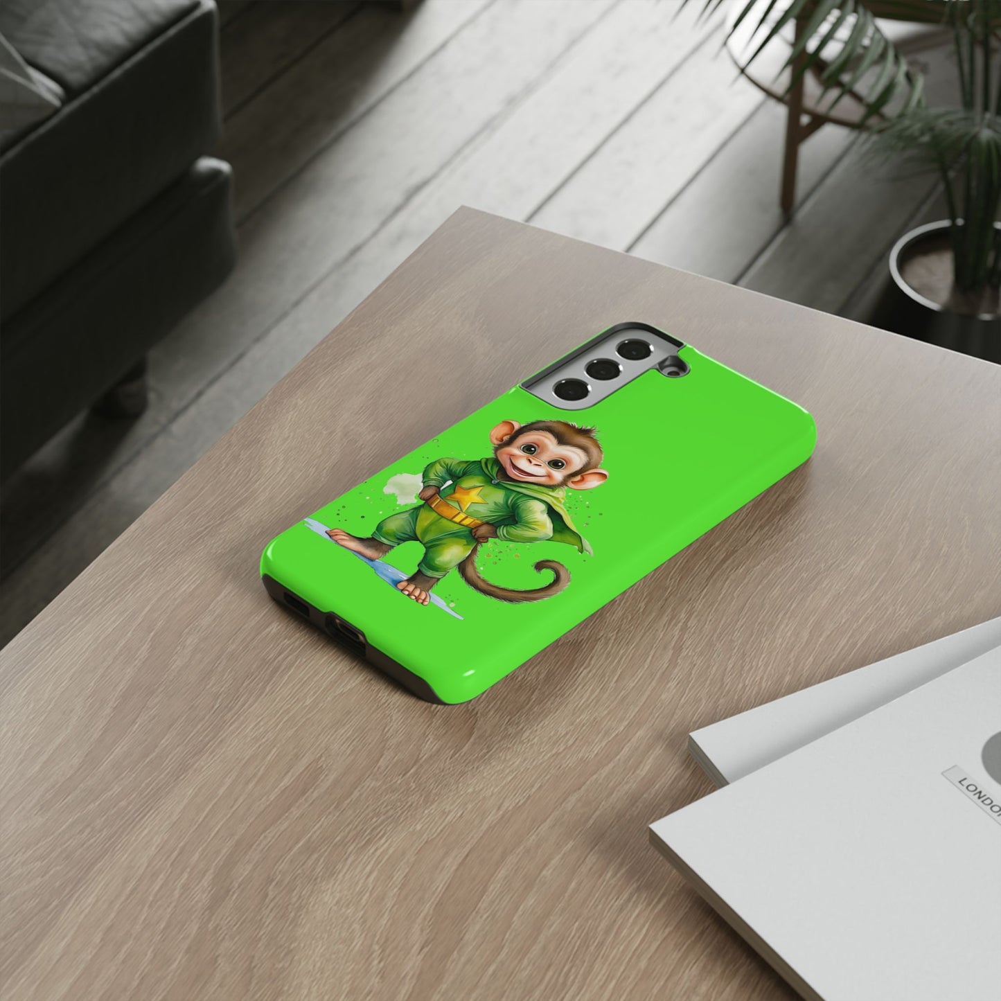 Super Chimp - Tough Whimsical Phone Cases