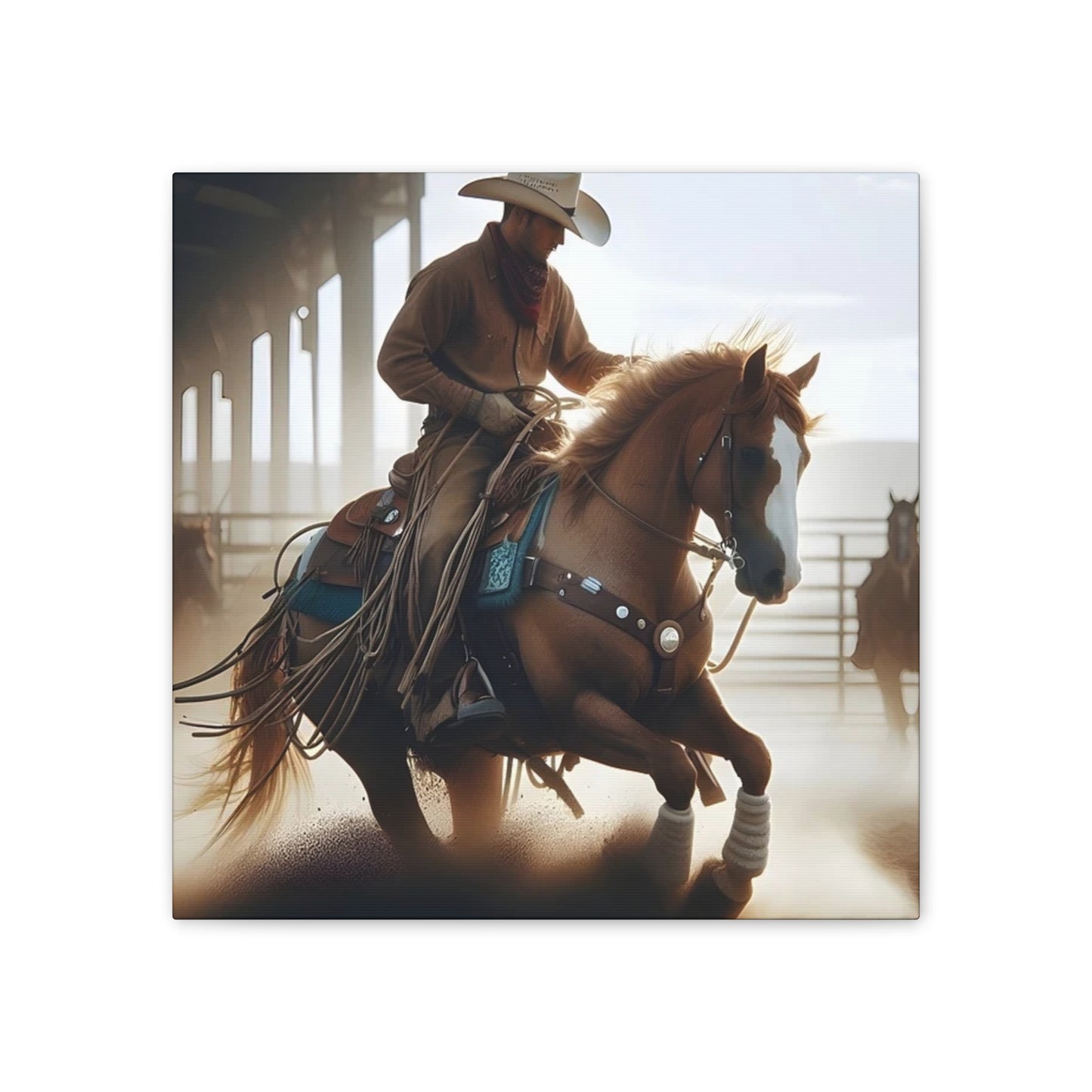 Cowboy - Canvas Stretched, 0.75"