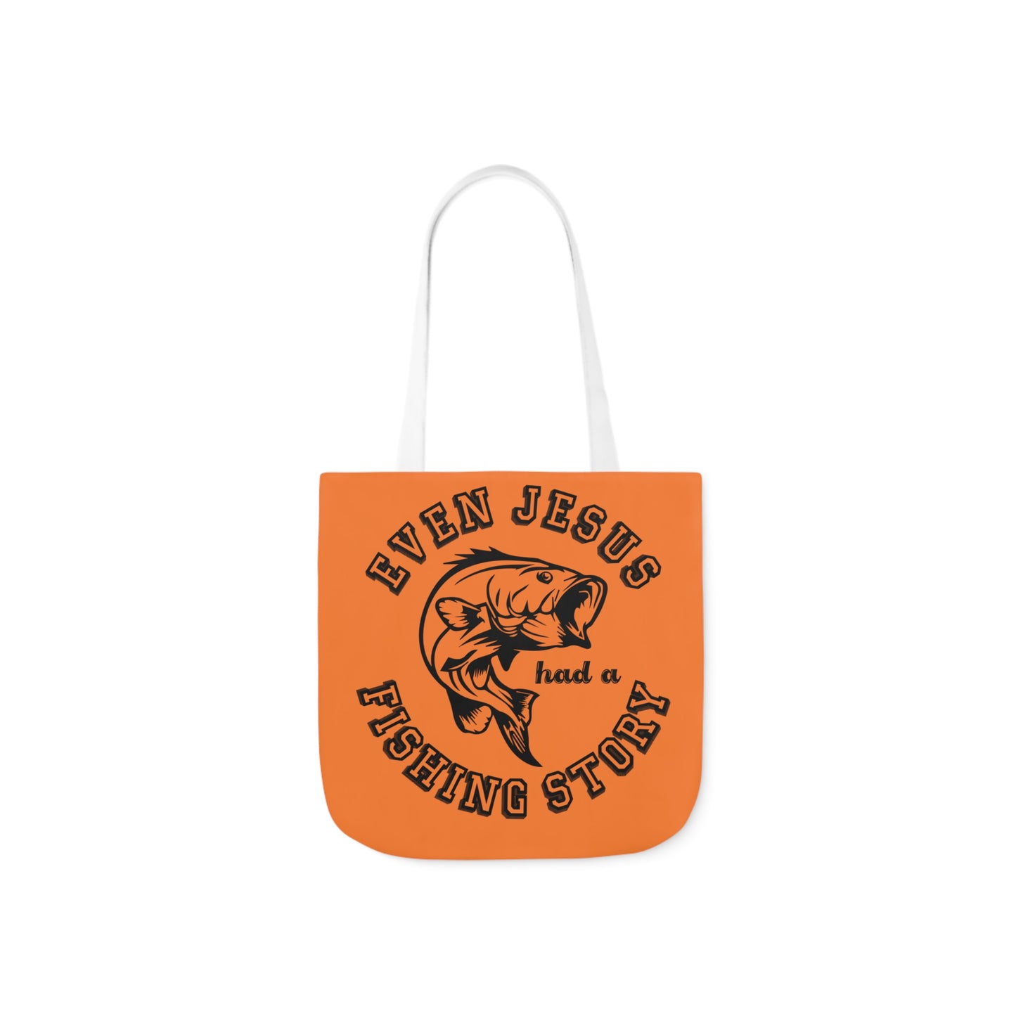 Fishing - Canvas Tote Bag, 5-Color Straps