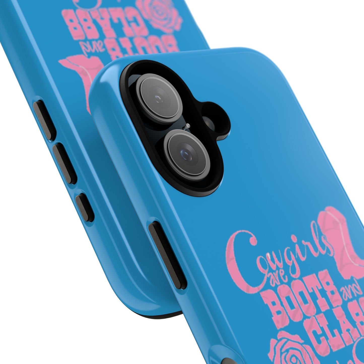 CowGirls are Boots -Tough Whimsical Phone Cases