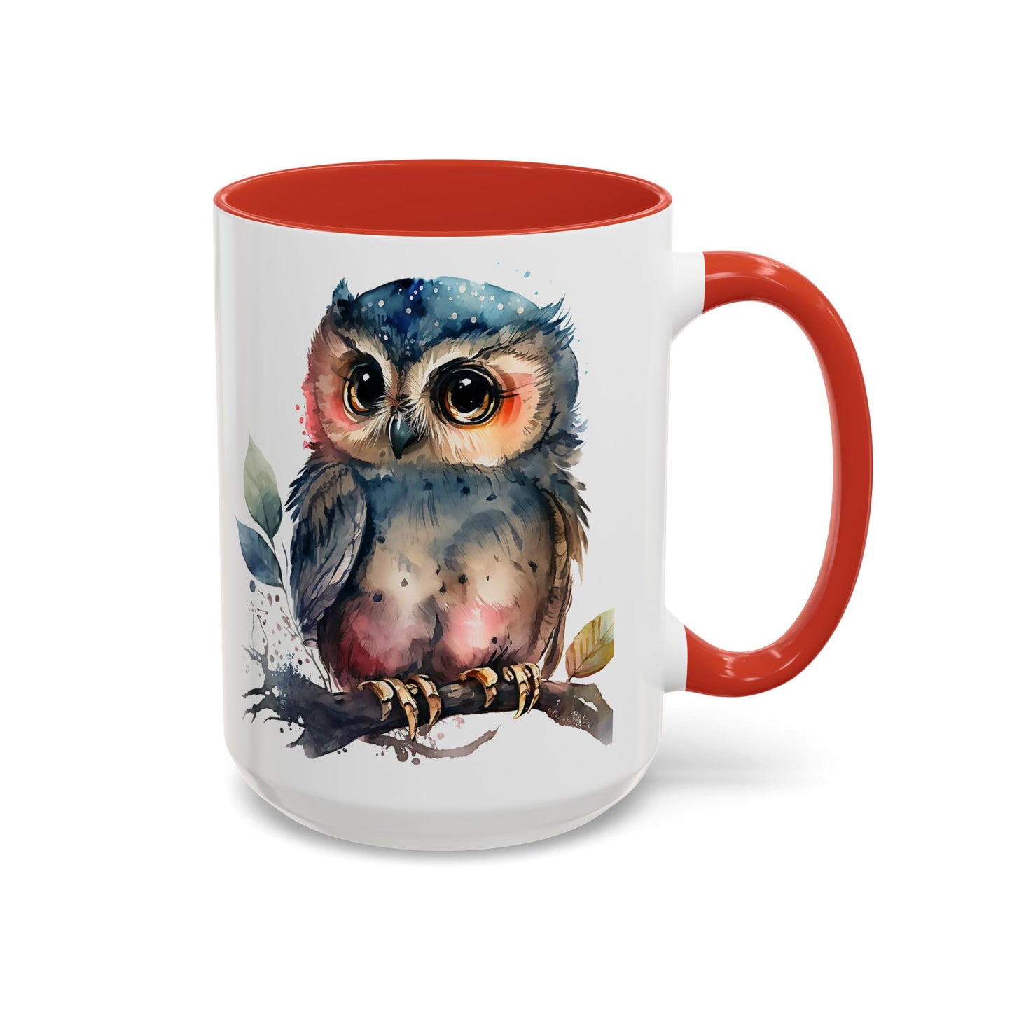 Owl - Accent Coffee Mug (11, 15oz)