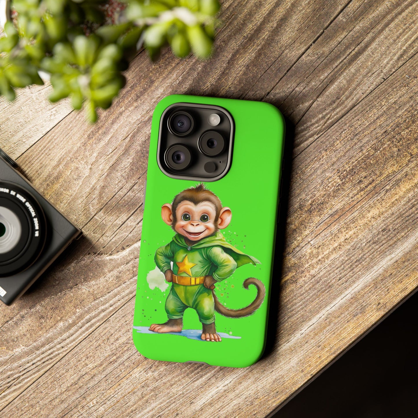 Super Chimp - Tough Whimsical Phone Cases