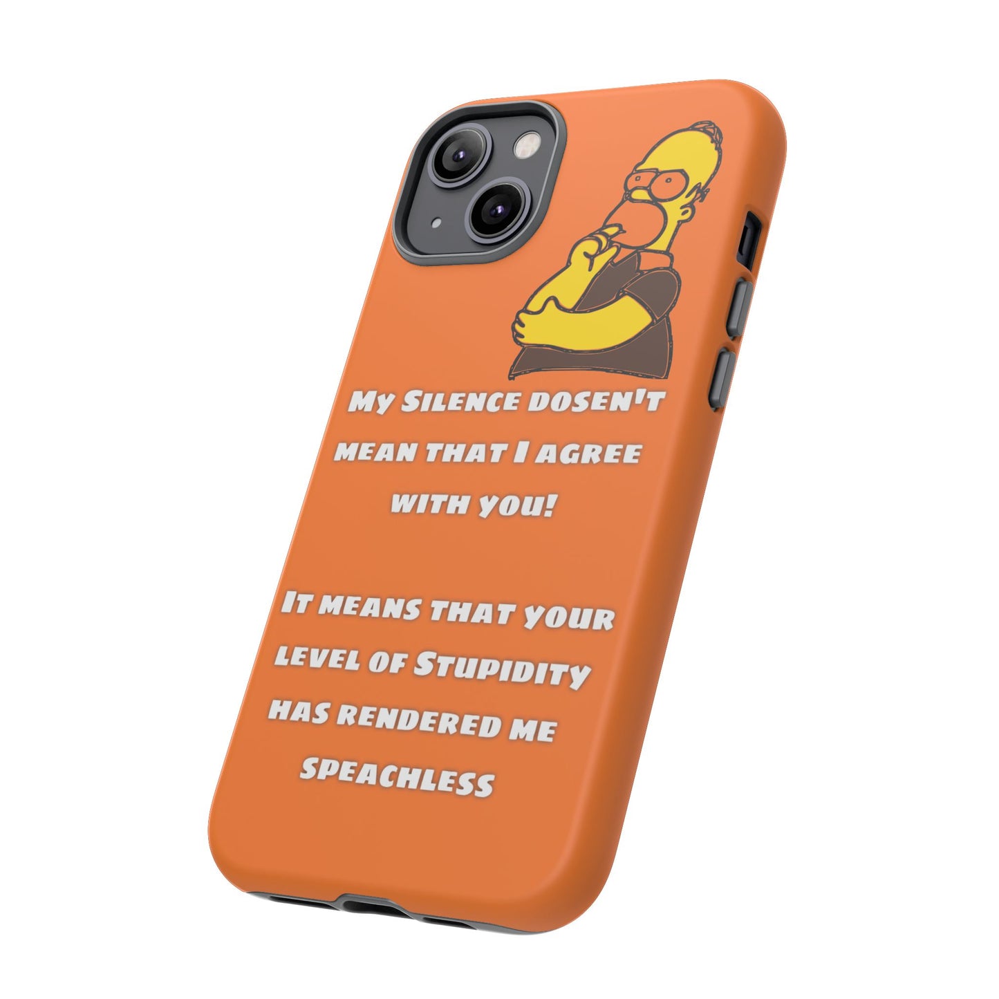 My Silence - Tough Cases - Whimsical Phone Cases