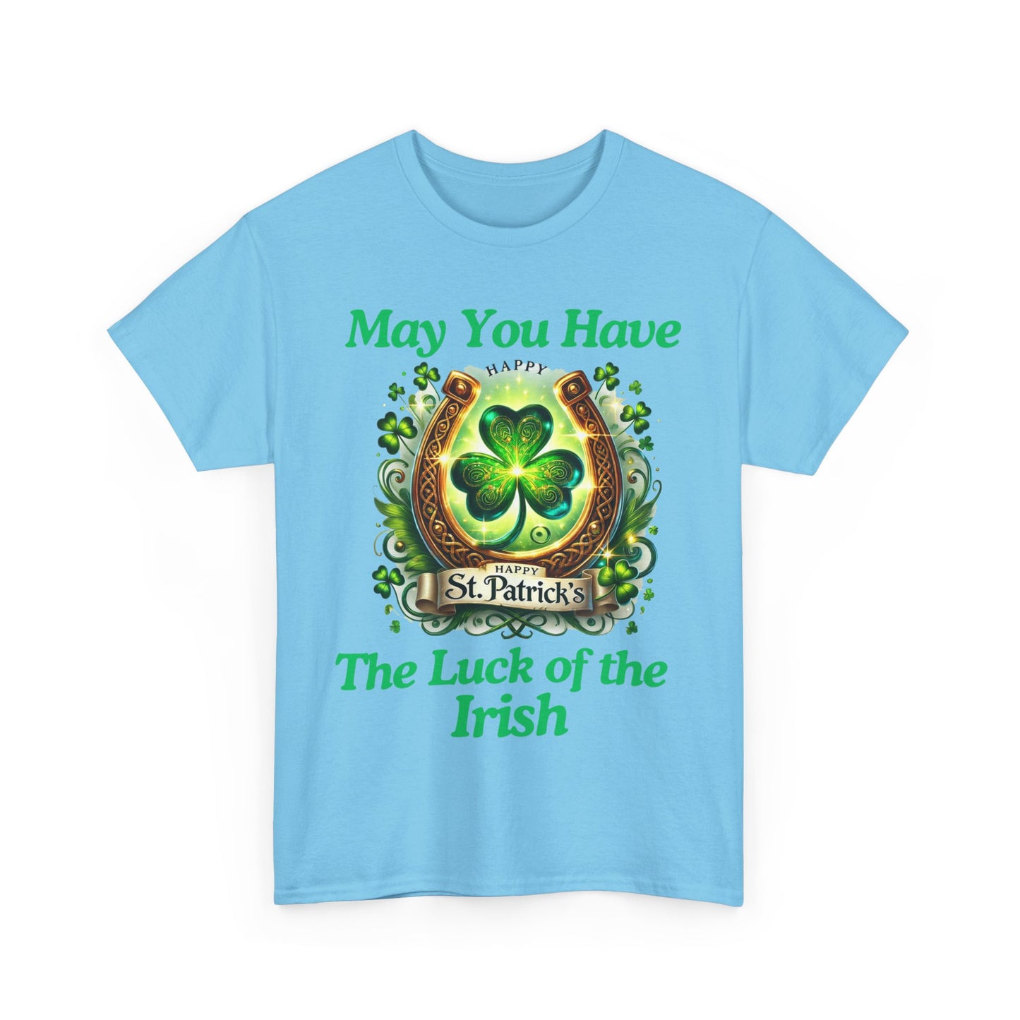 Luck of the Irish - Unisex Heavy Cotton Tee - St. Patrick's Day - T-Shirts