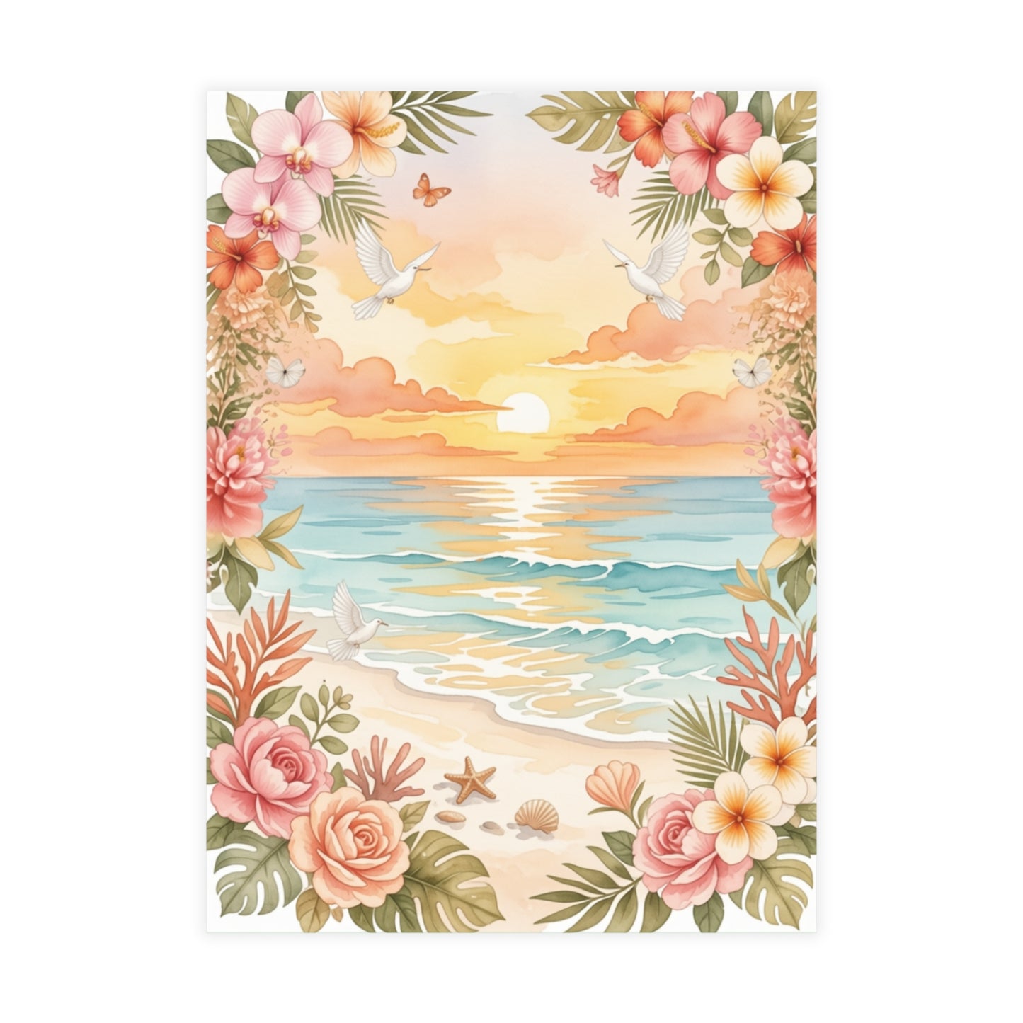 Hawaiian Wedding - Postcard Bundles (envelopes included)