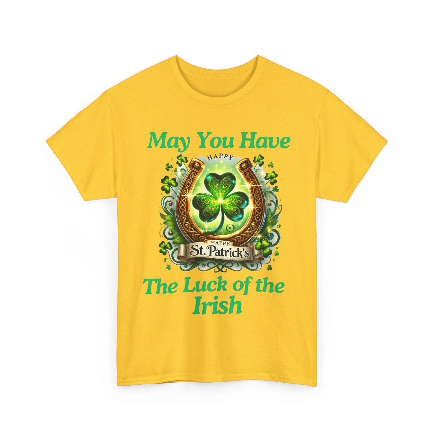 Luck of the Irish - Unisex Heavy Cotton Tee - St. Patrick's Day - T-Shirts