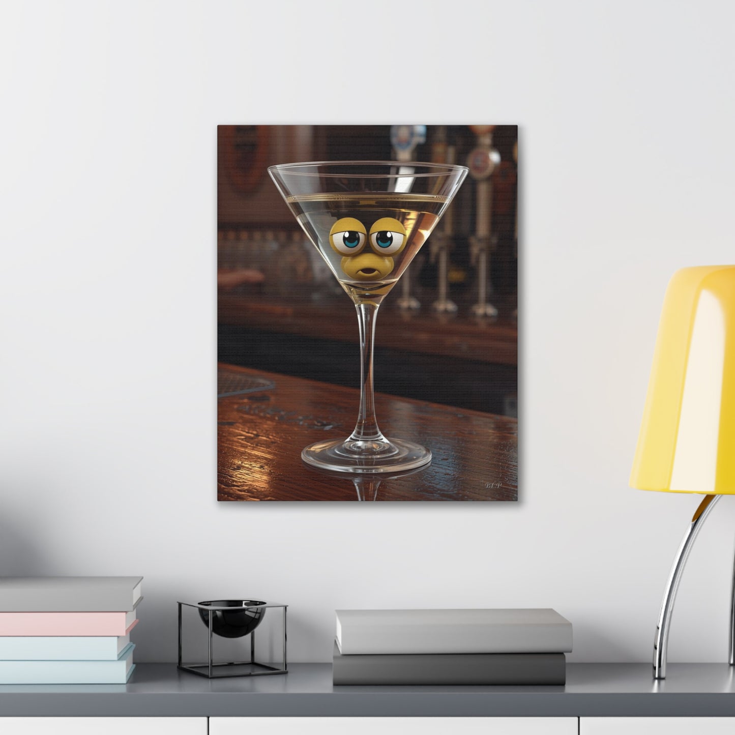 Single Drink - Canvas Stretched, 0.75" - 2026 Wall Art - Creative