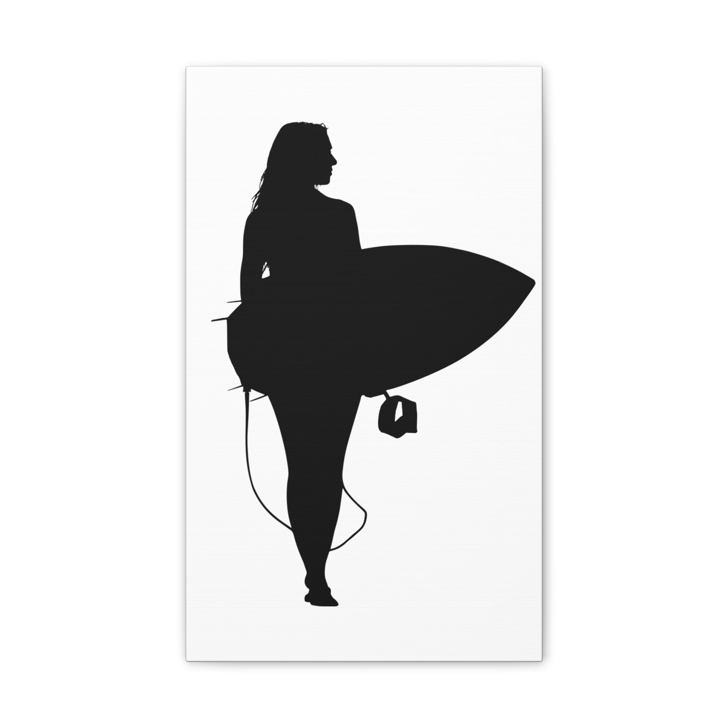 Surfer Girl - Canvas Stretched, 0.75"