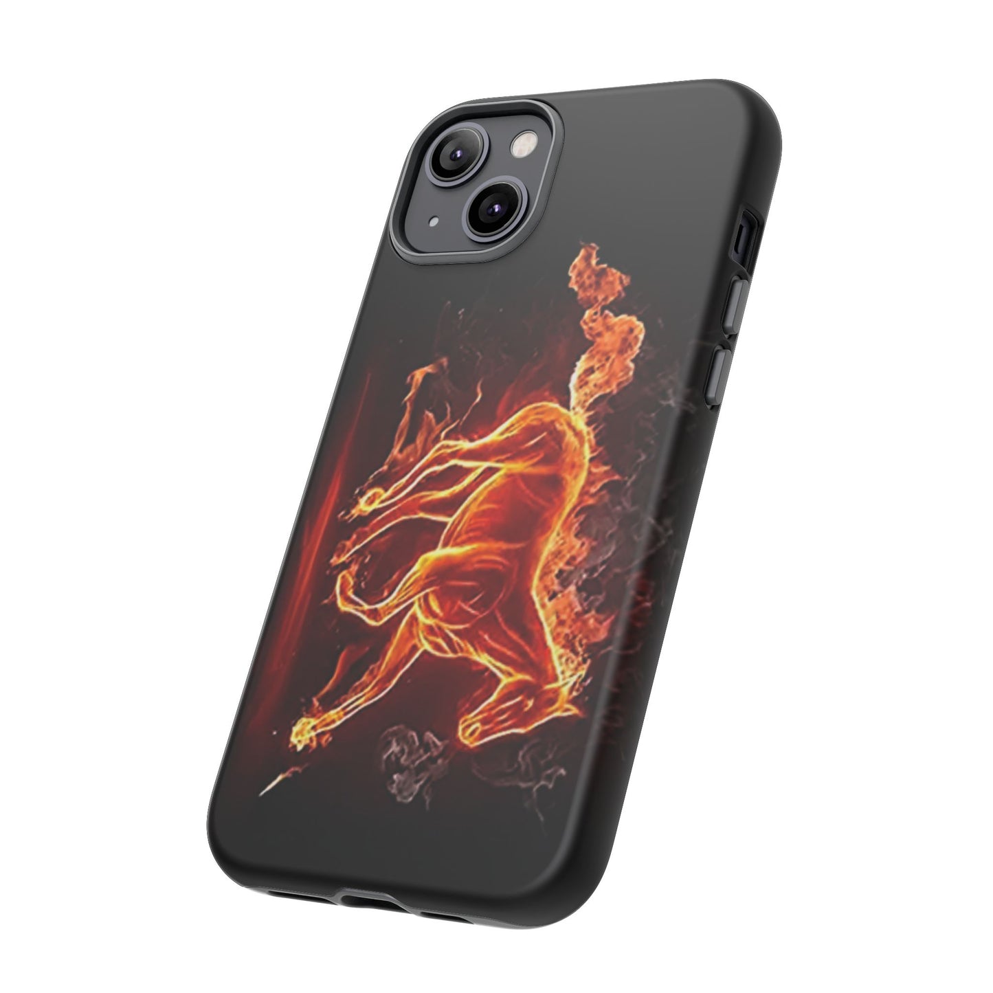 Burning Horse - Whimsical Phone Cases