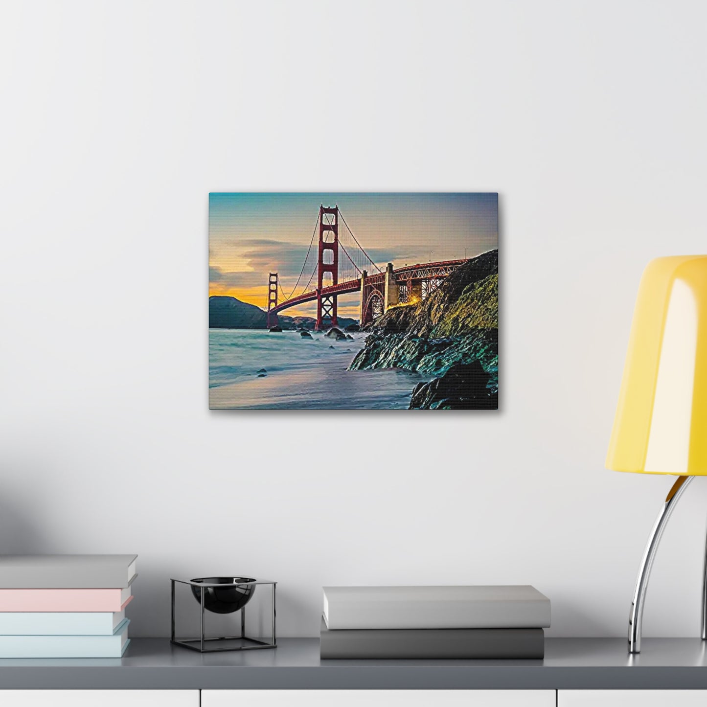 Golden Gate - Canvas Stretched, 0.75"